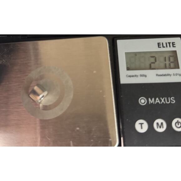 Authentic Pandora Sterling Silver Plain Clip Charm 790138 ALE 2.18 Grams - Picture 5 of 5